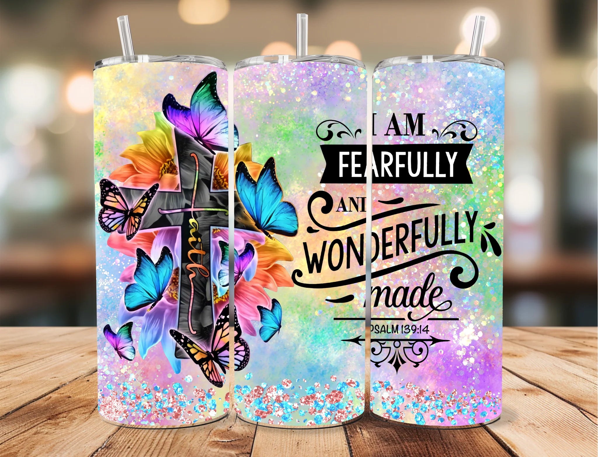 Wonderfully made 20 oz Tumbler - Angie's Custom Creations