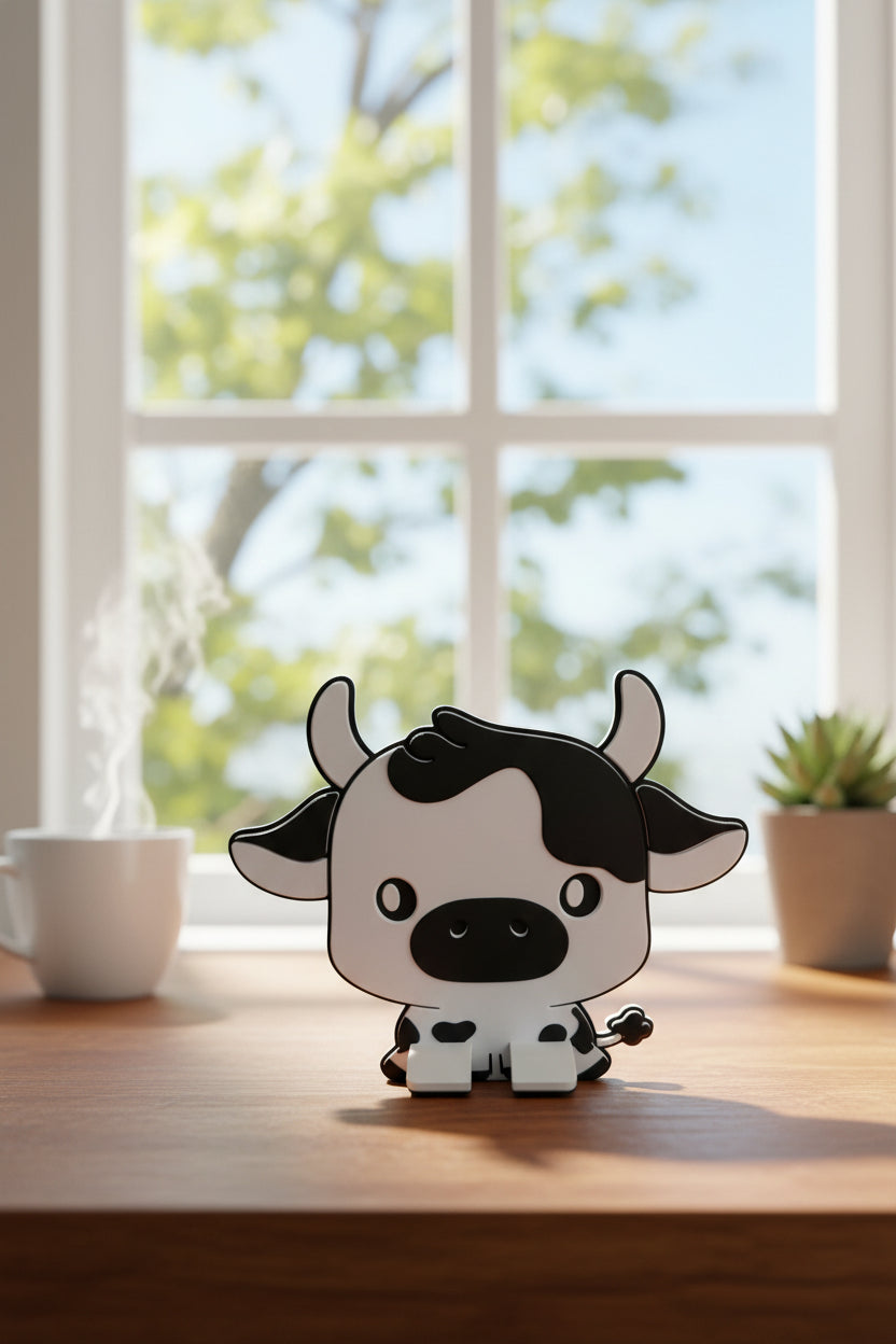 Highland Cow design Phone holder various colors