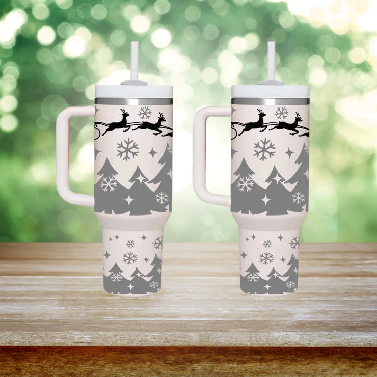 Sleigh Bell Rings, Are You Listening? 40 oz Tumbler
