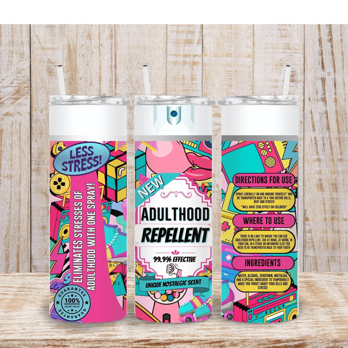 Adulthood Repellent 20 tumbler