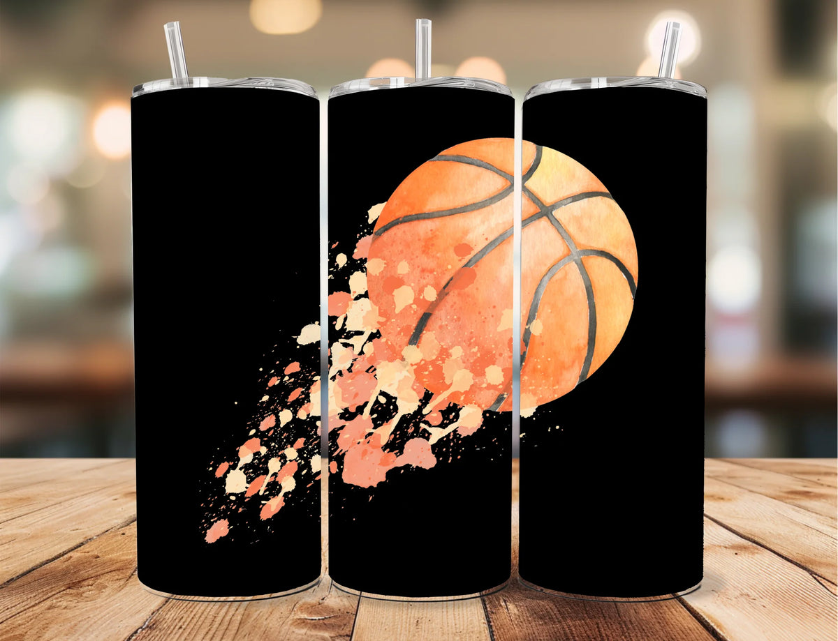Basketball Blazing 20 oz tumbler