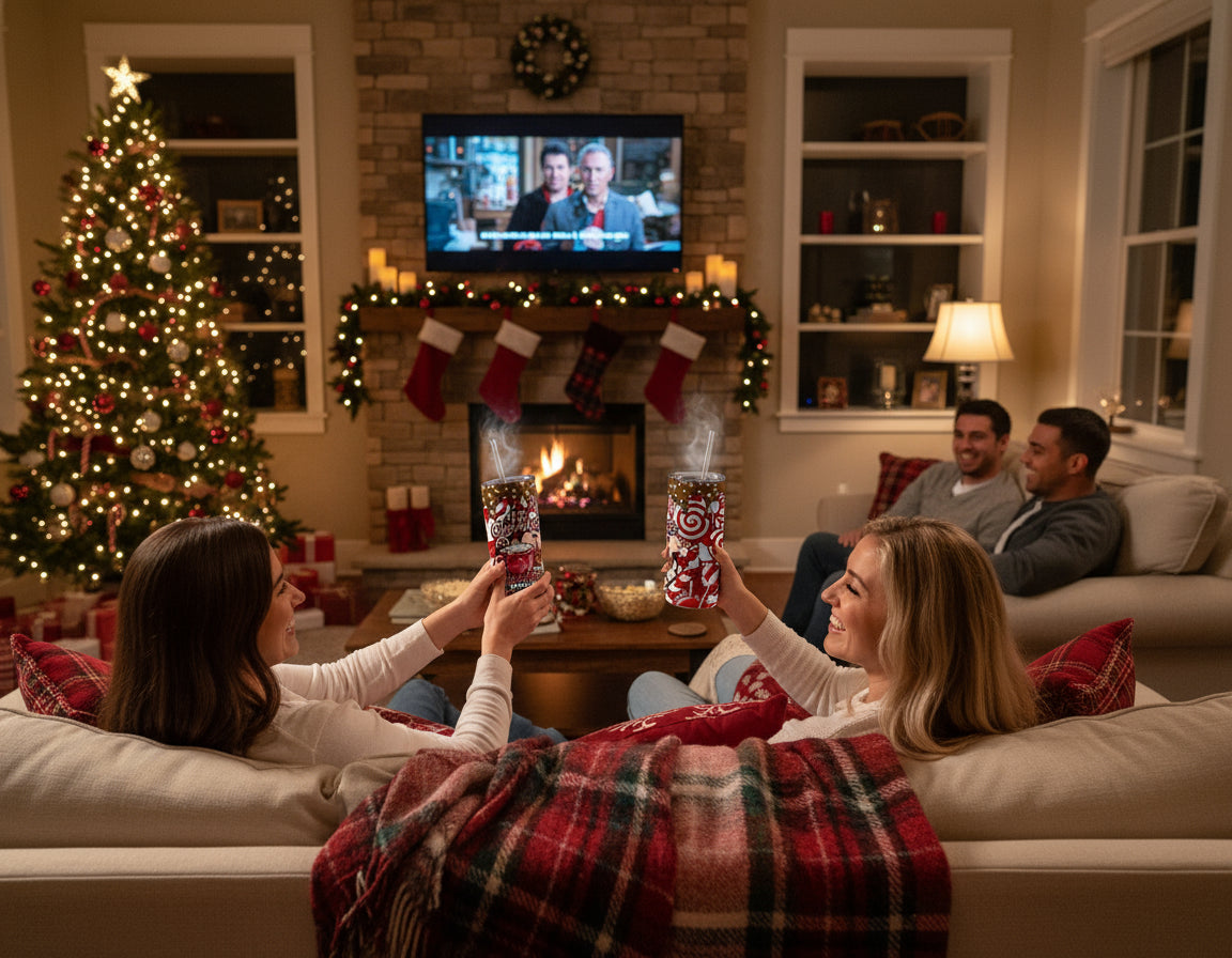 A Movie and Hot Chocolate 20 oz Tumbler