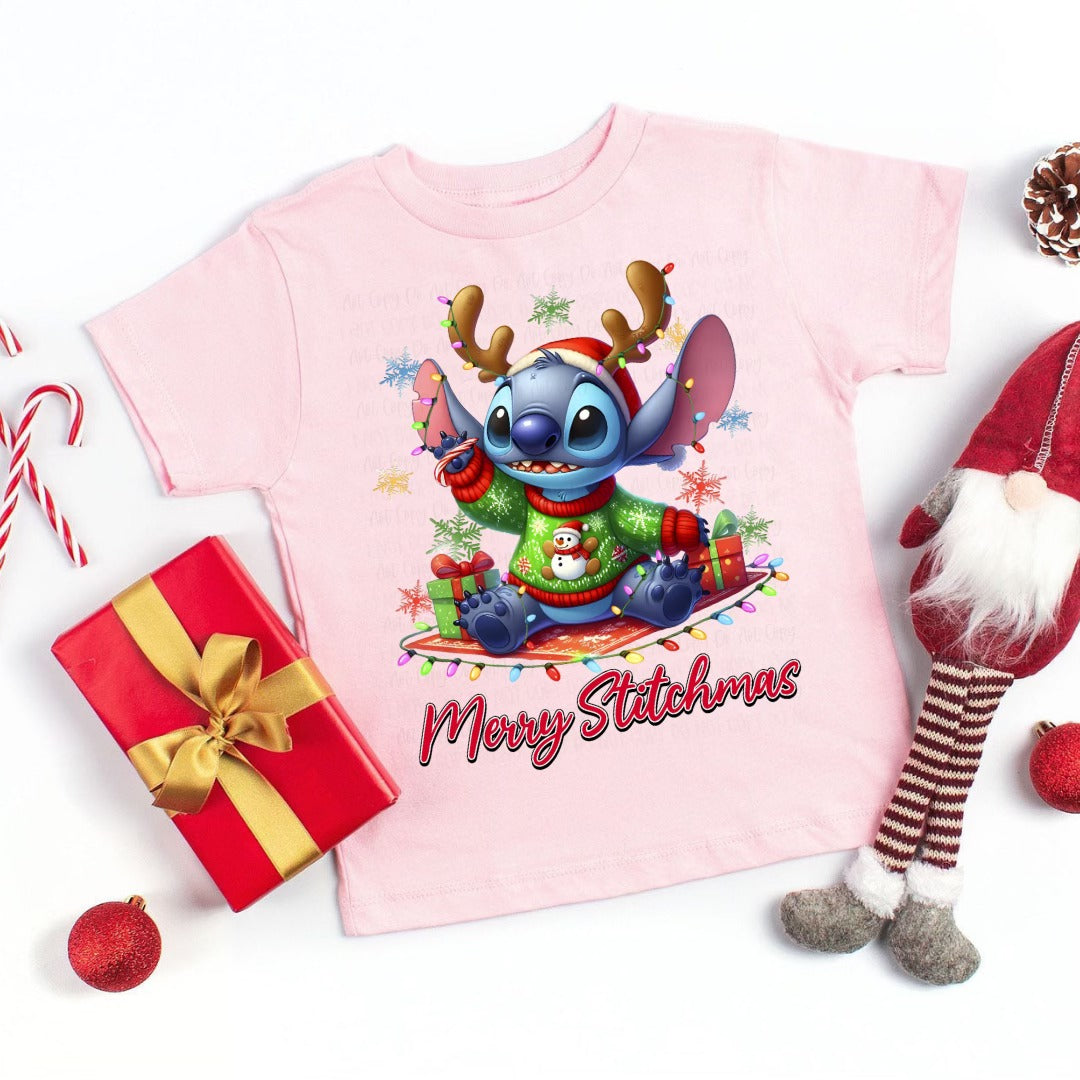 Merry Stitchmas graphic shirt - Angie's Custom Creations