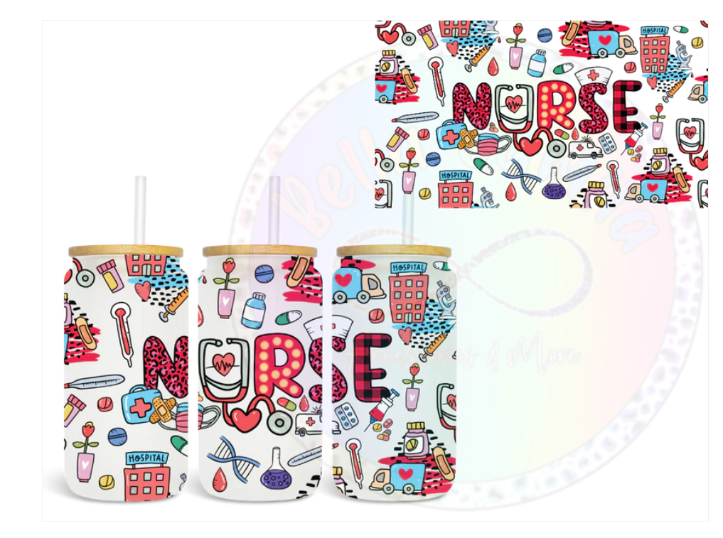 Im a Nurse tumbler - Angie's Custom Creations