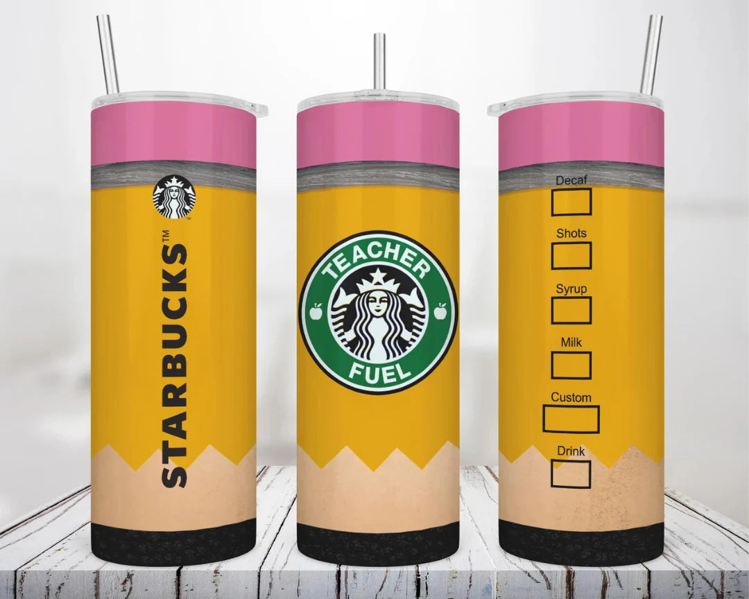 Just a Teacher who Loves Coffee 20 oz Tumbler