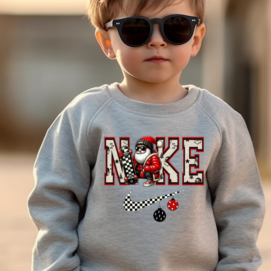 SkateBoarding Santa - Angie's Custom Creations