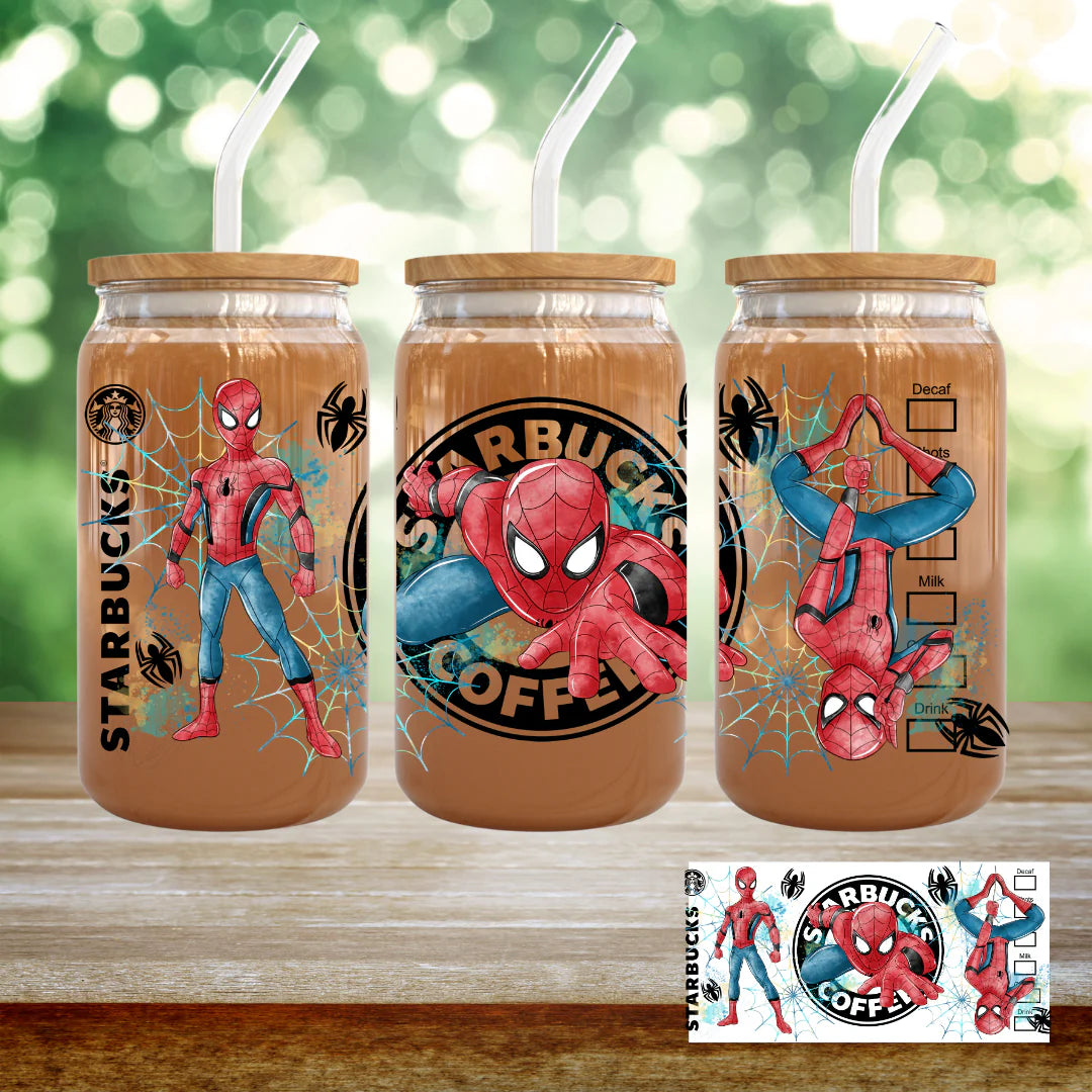 Our friendly neighborhood guy tumbler - Angie's Custom Creations