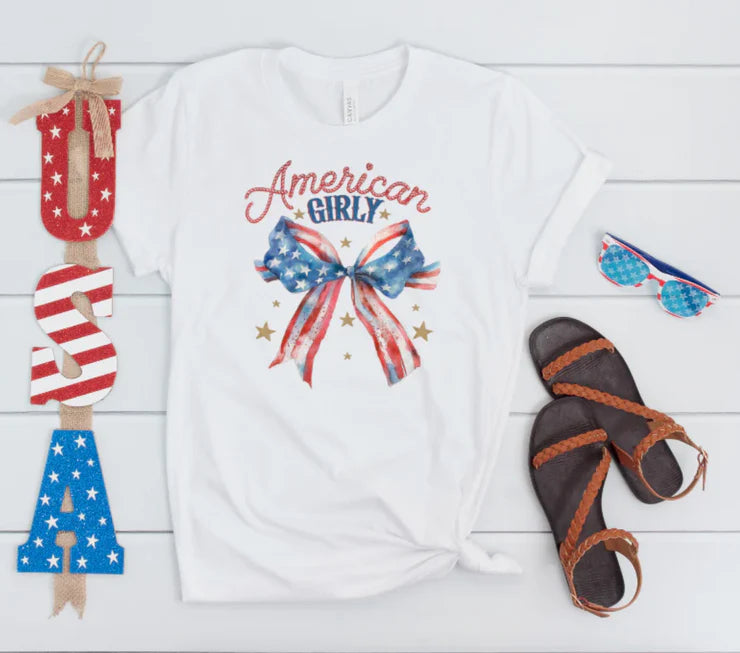 I'm just an American Girl graphic Shirt with free accompanying 16 oz