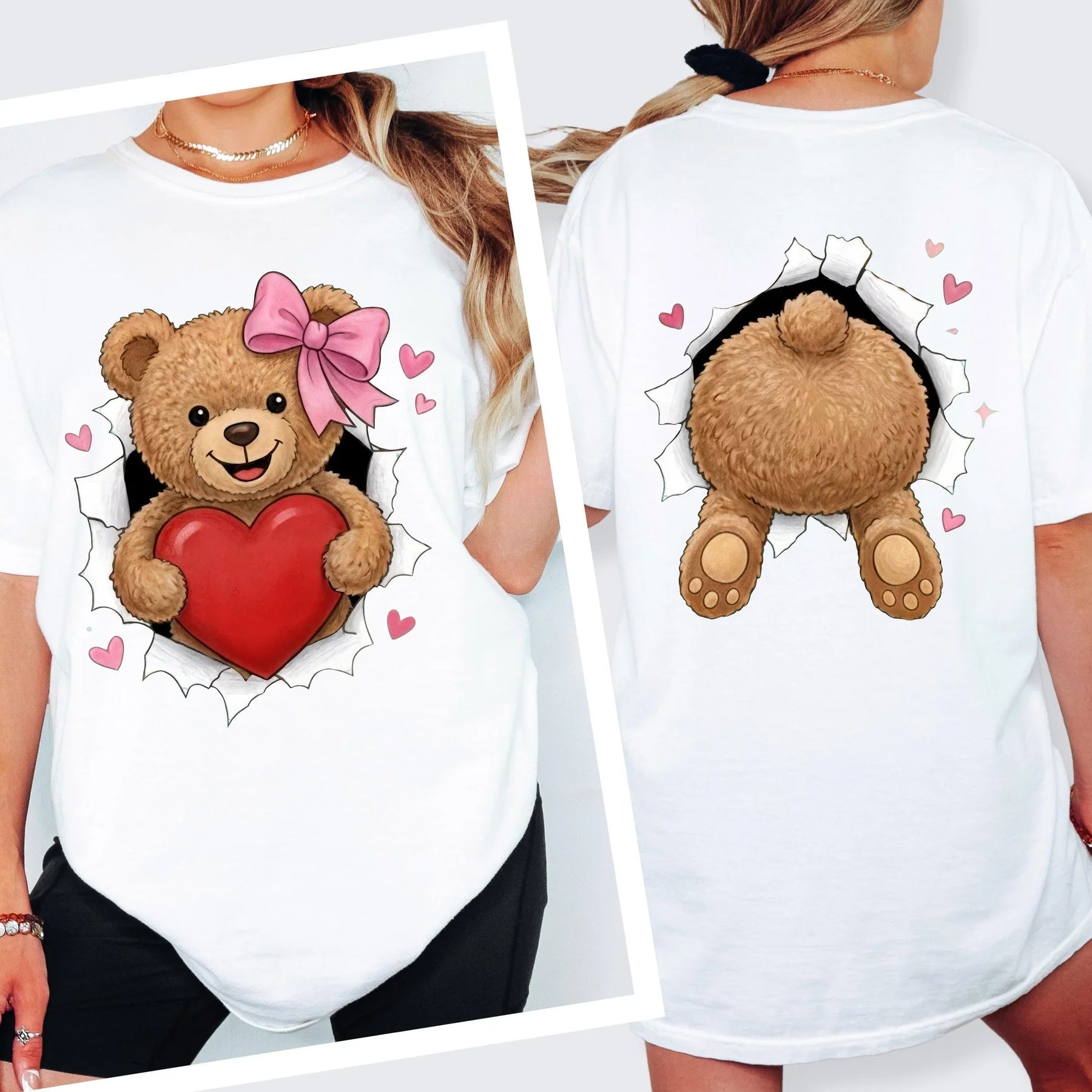 I ❤️ you Beary Much graphic Shirt