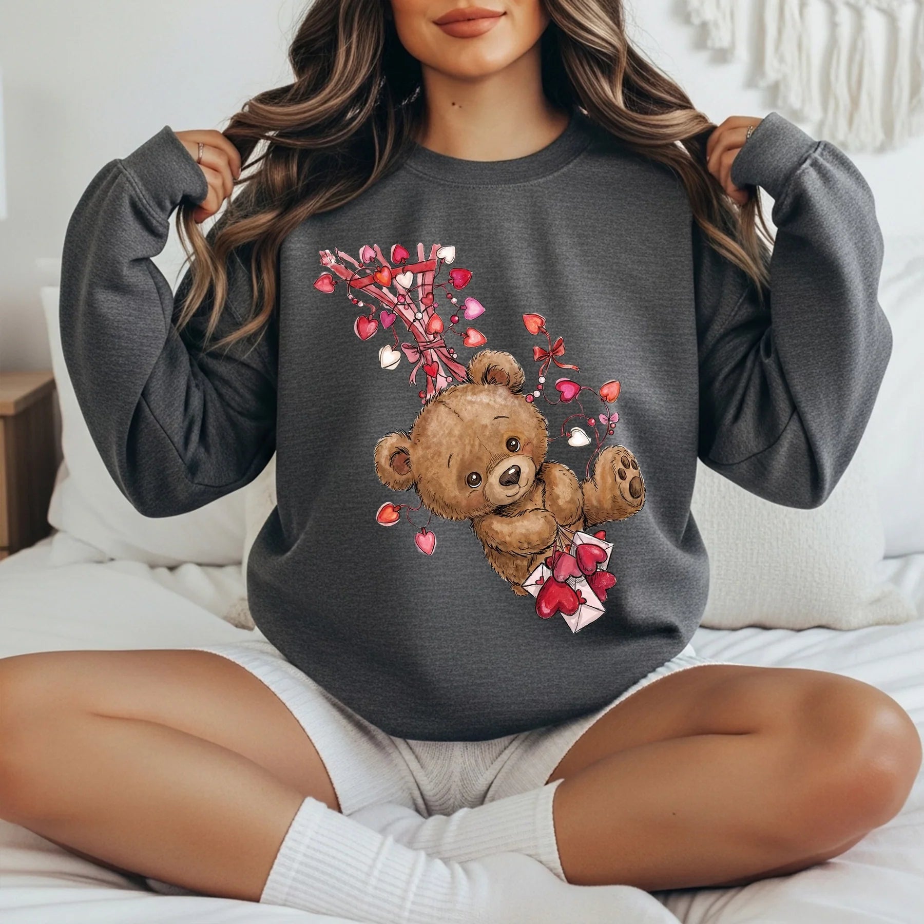 Beary 💕❤️ Bouquet Graphic Shirt