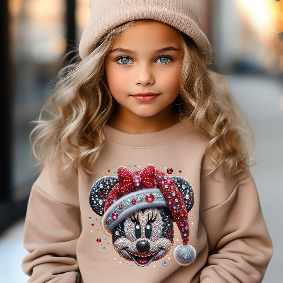 Blinged Ms. Minnie for the Holidays