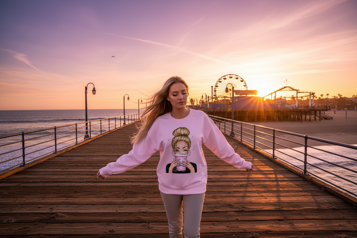 Boss Babe Blonde graphic shirt