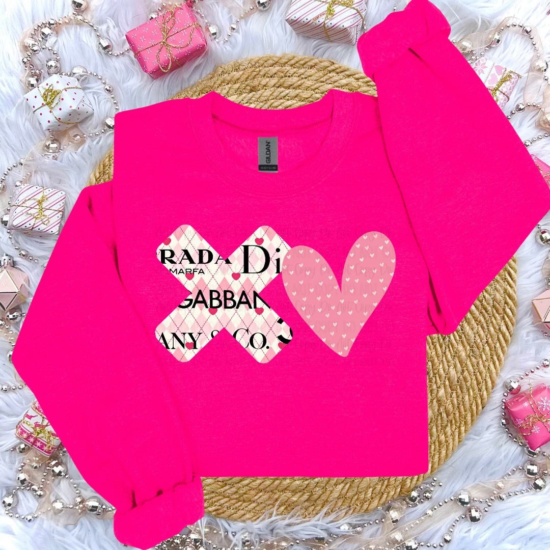 ❌  & ❤️ boujee love Tee - Angie's Custom Creations