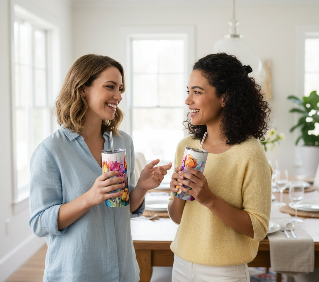 Watercolor Tumblers | Unique and Artistic Designs