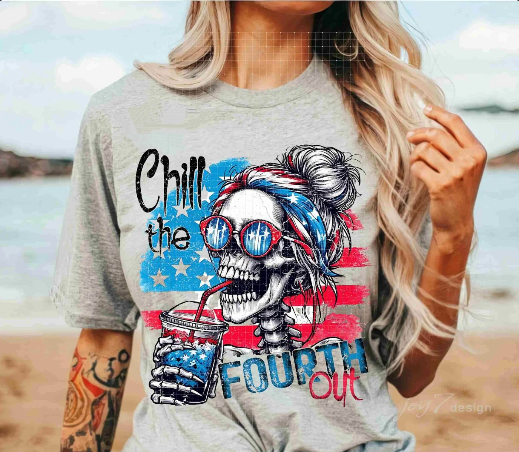 Just Chill the Fourth OUT! - Angie's Custom Creations