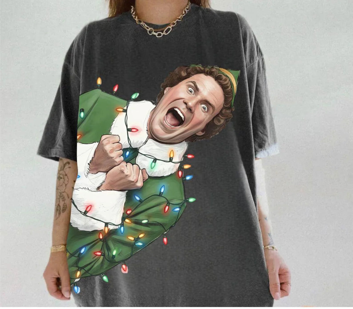 Santa I know Him Tee | Funny Elf Christmas Shirt
