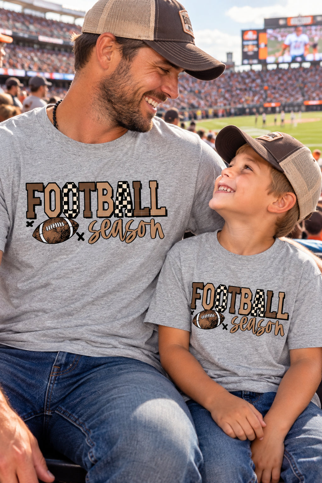 Football Season BABY! Graphic Shirt - Angie's Custom Creations