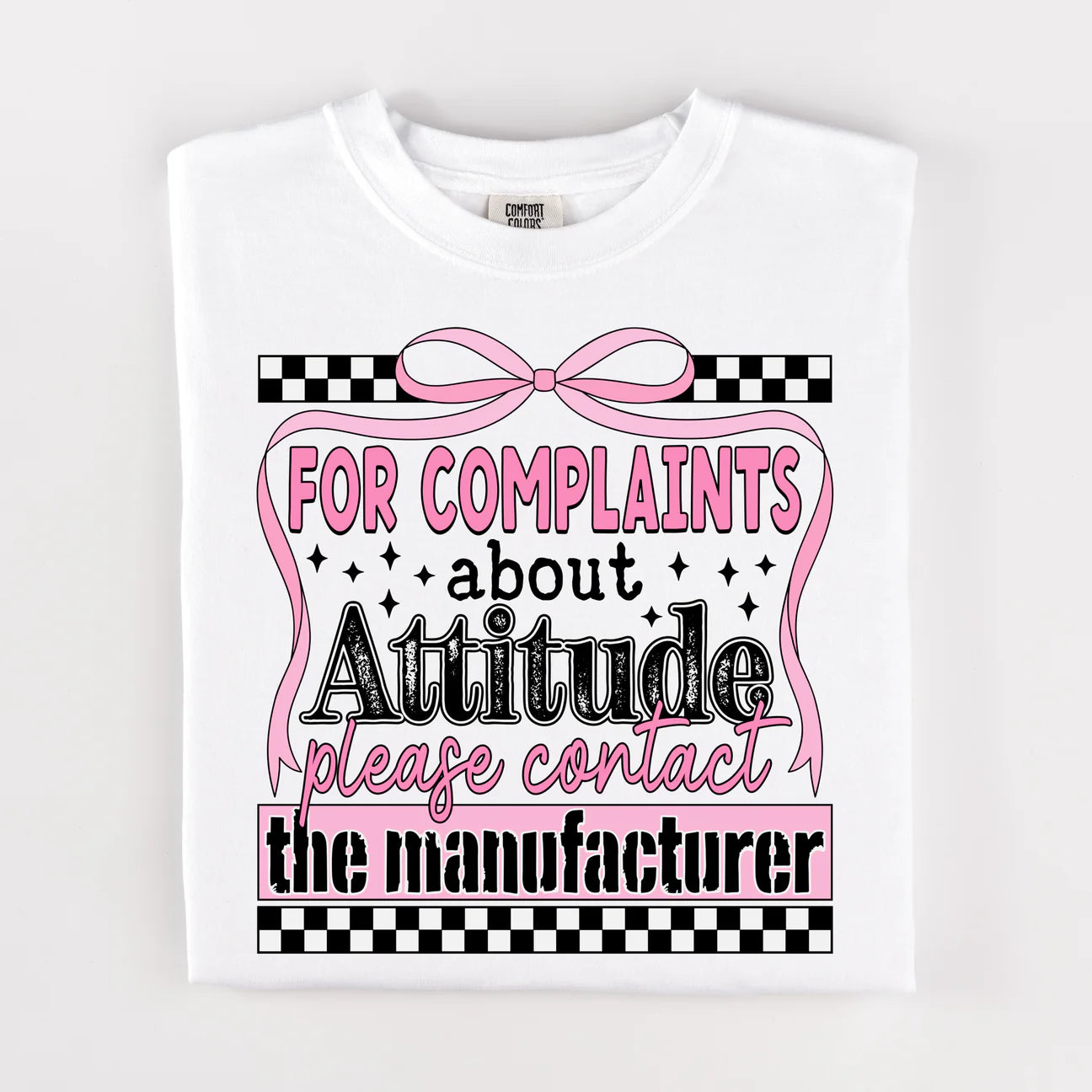 For Complaints about my Attitude Graphic Shirt - Angie's Custom Creations