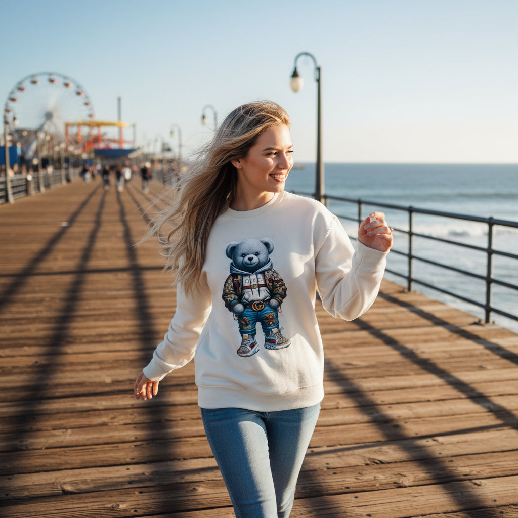 Boujee "G" Bear Sweatshirt