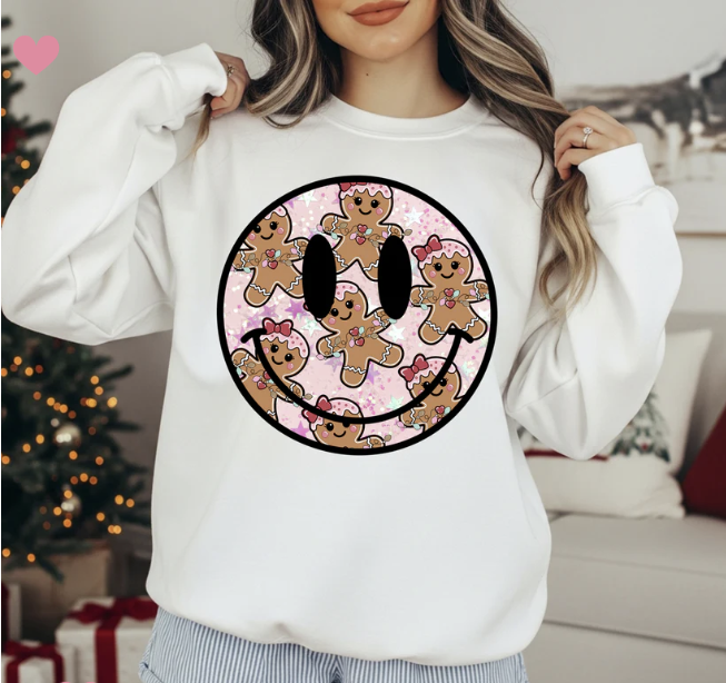 trendy shirt Gingy Girl in a Gingy World Glitter Infused Graphic Shirt - Angie's Custom Creations