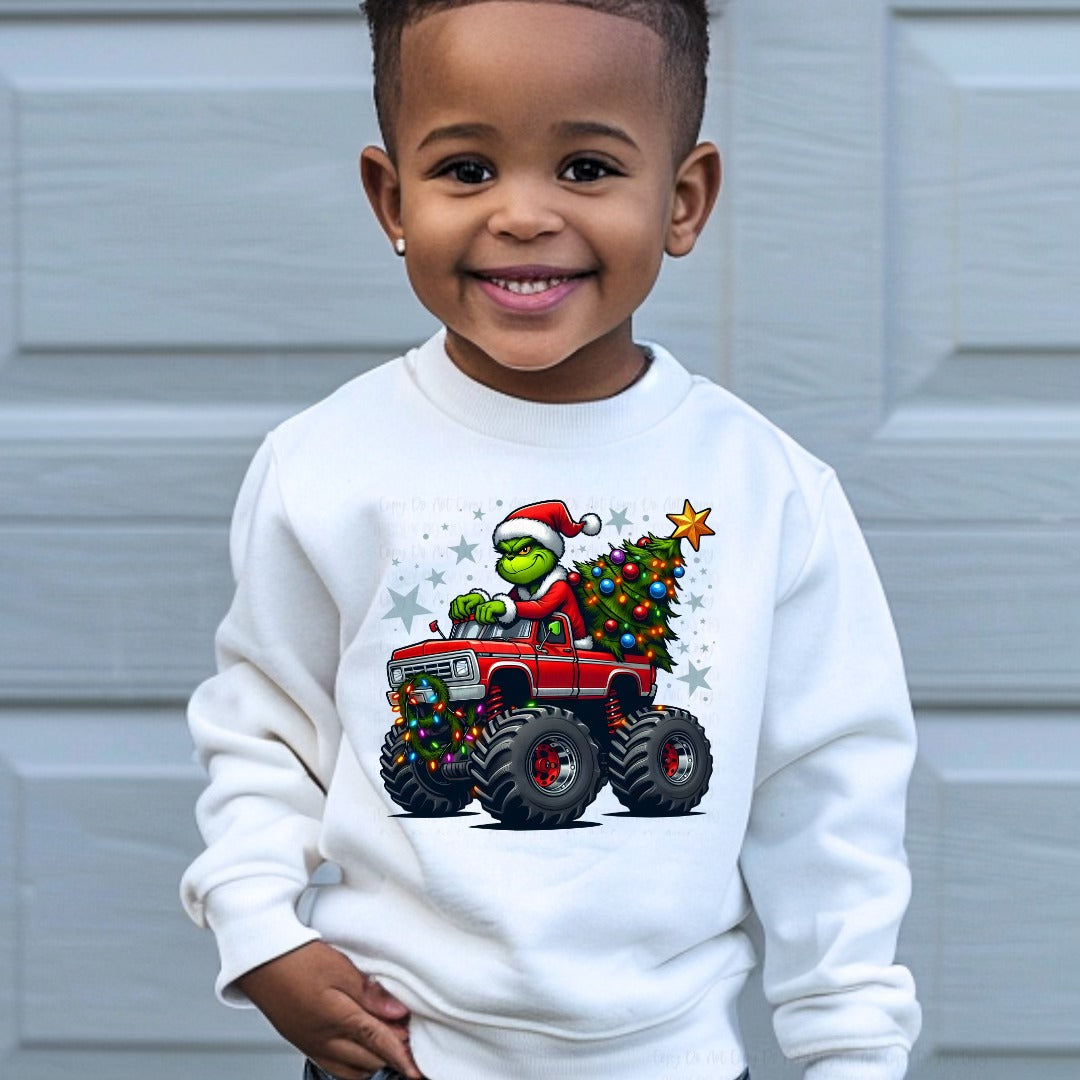 Mr "G" Man Hauling Christmas Spirit Angie's Custom Creations