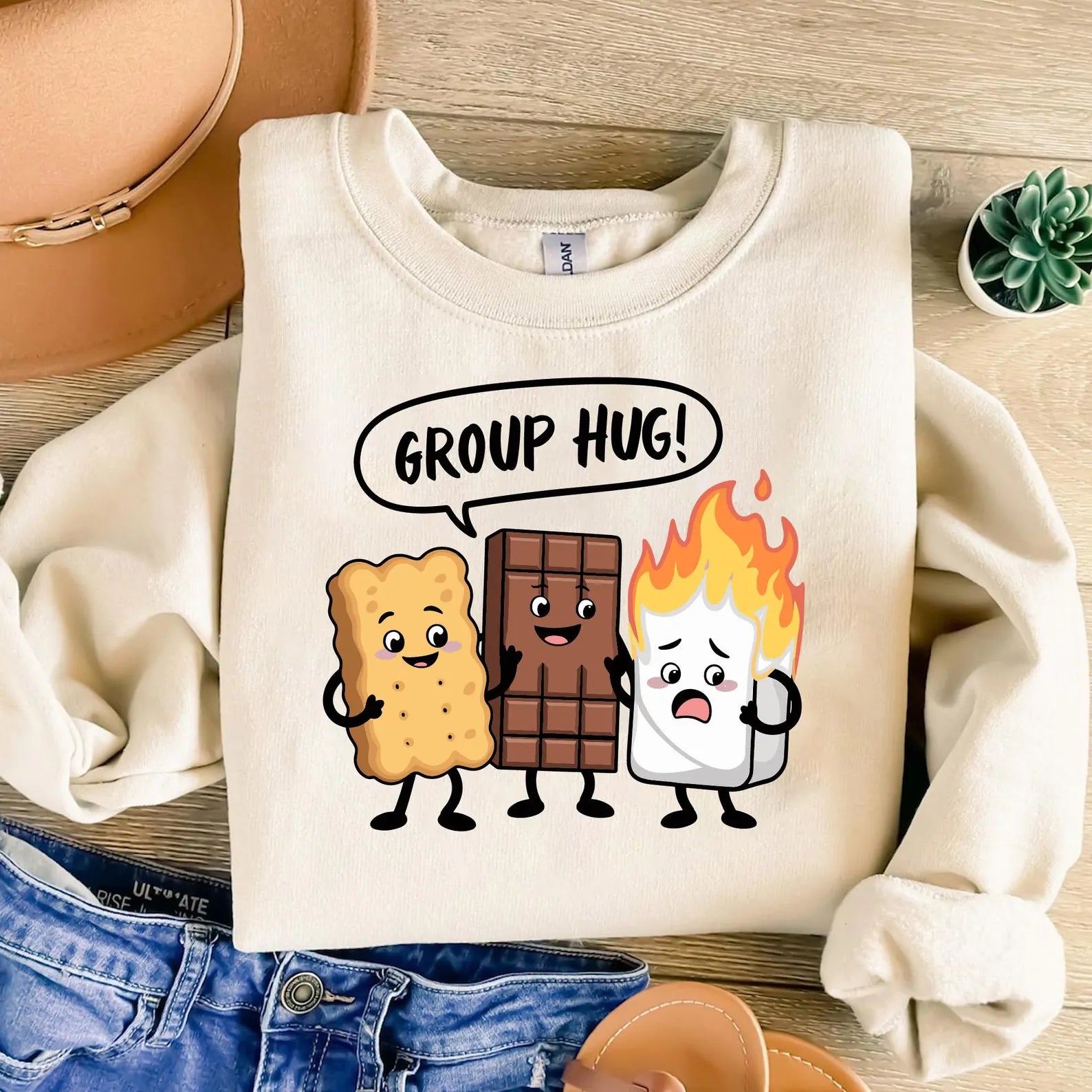 Give me Sm-ores hug - Angie's Custom Creations