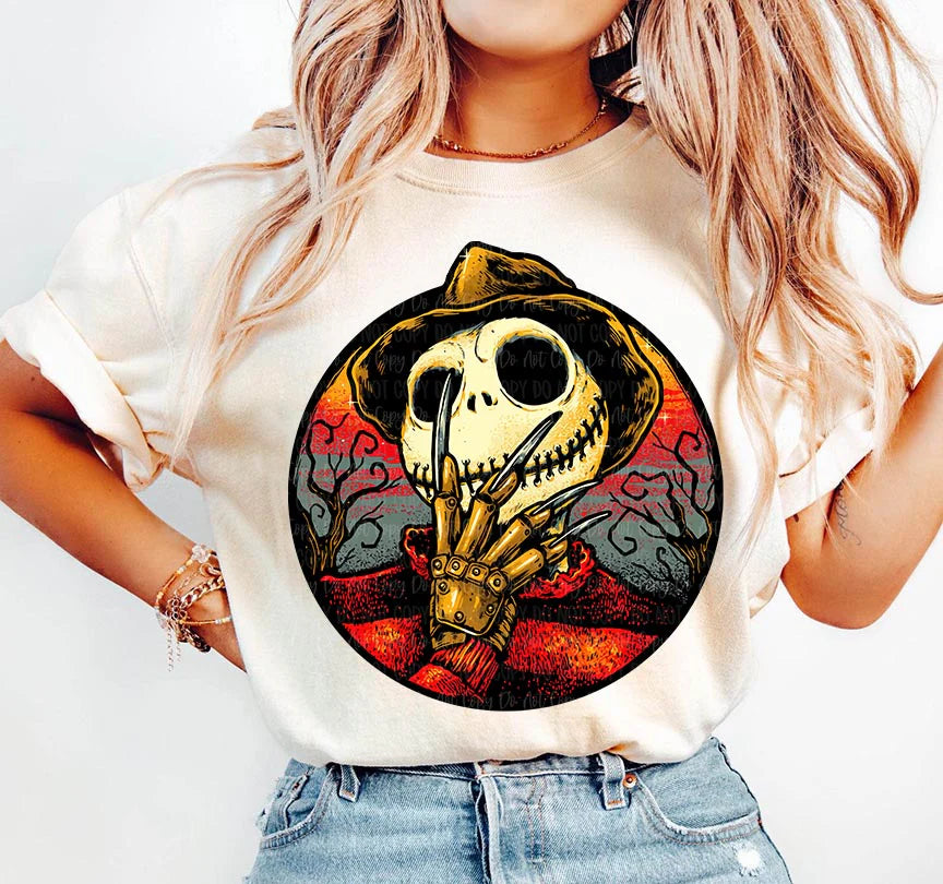 Jack Skelly shirt and Freddy Graphic shirt - Angie's Custom Creations
