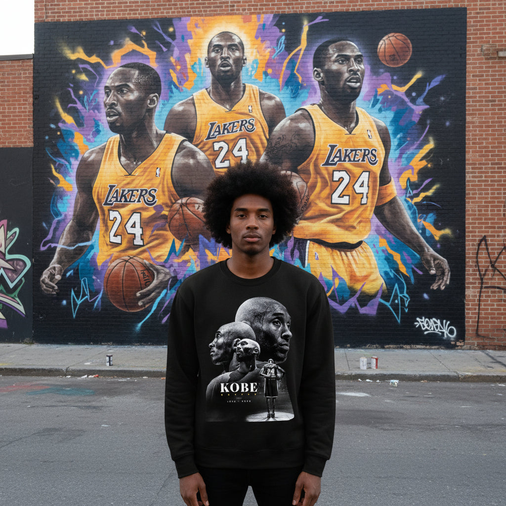Love for G.O.A.T Kobe graphic- Greatest of All Time Apparel for Sports Fans