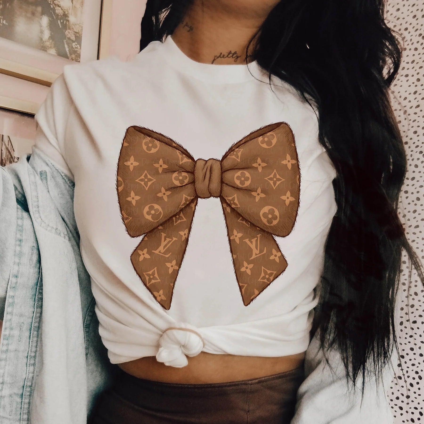 Its a Boujee Bow shirt - Angie's Custom Creations