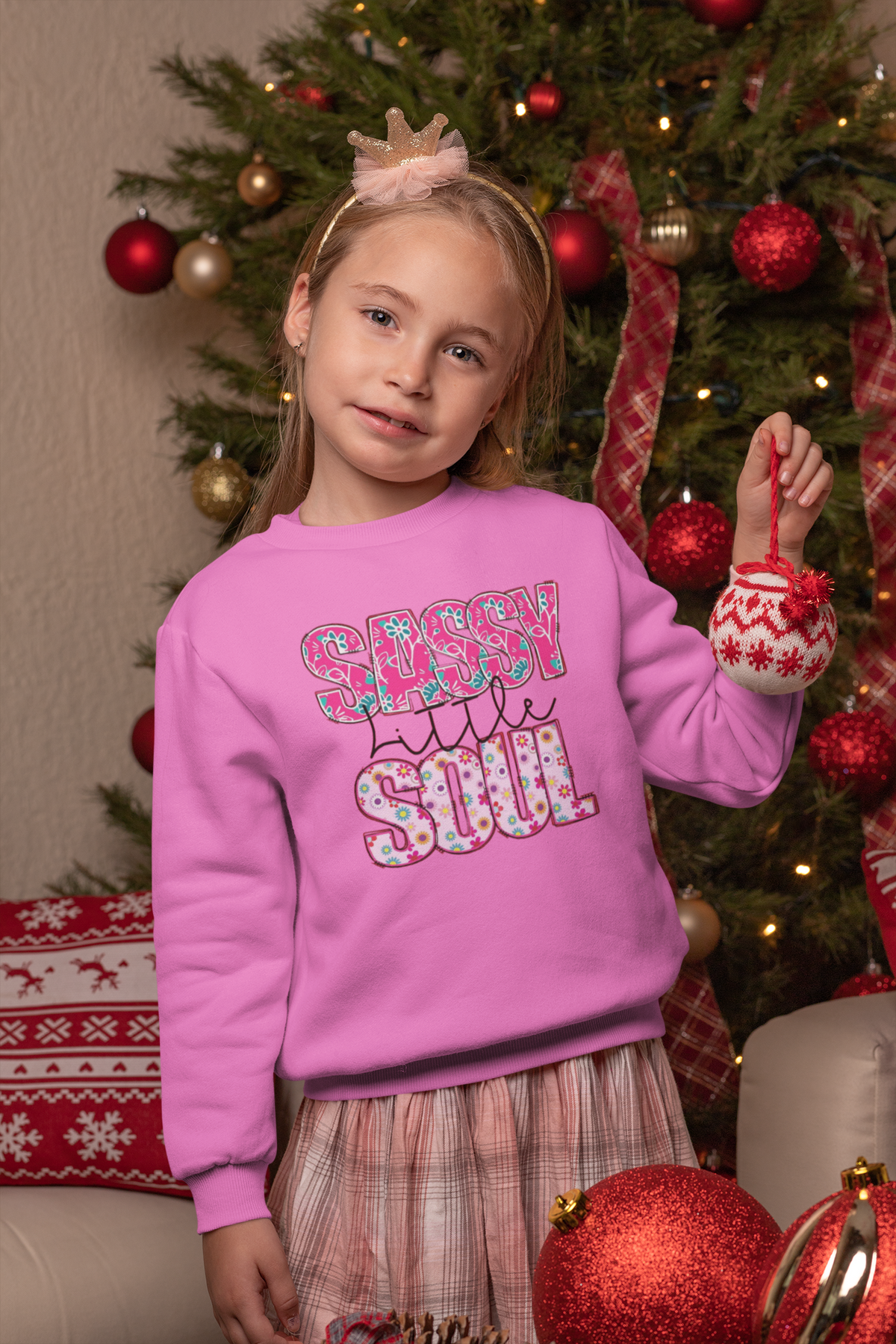 Just a Sassy Little Soul Youth Graphic Shirt