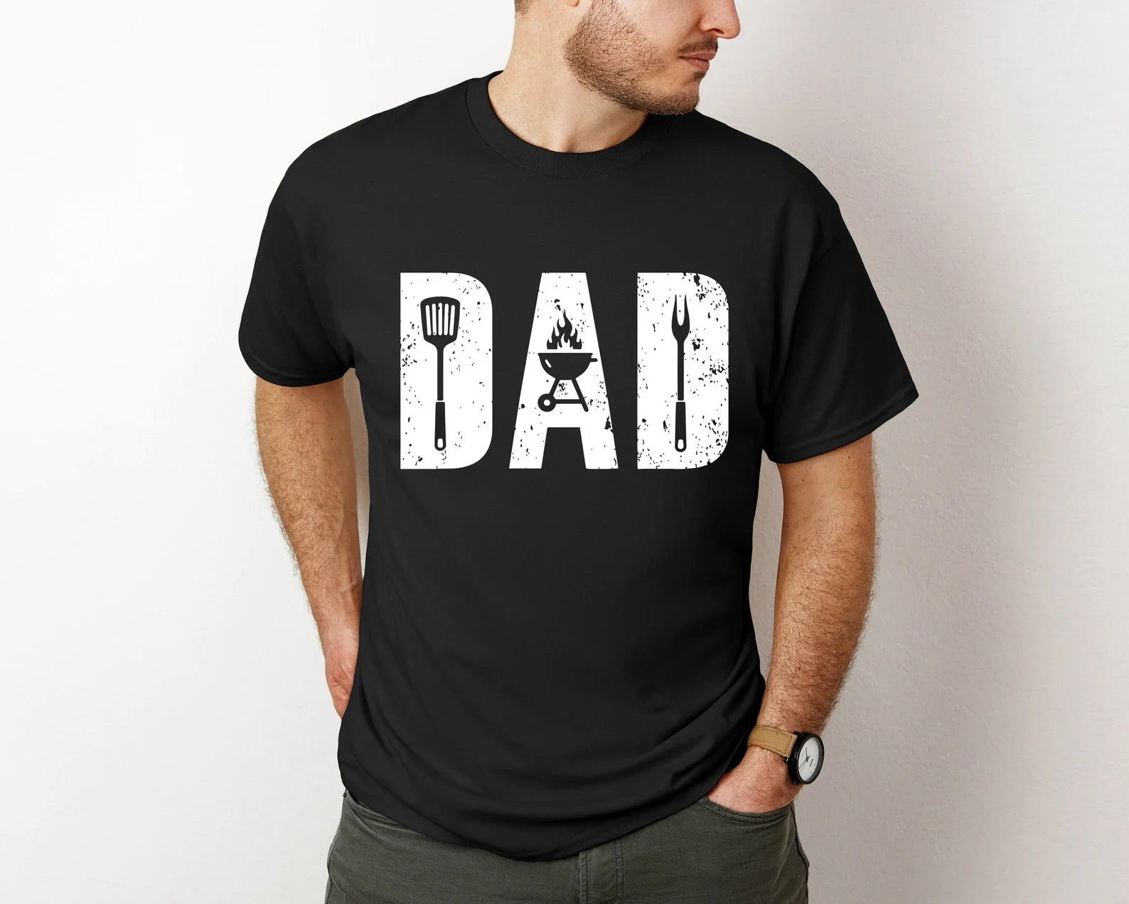 Dad of the Grill Graphic Shirt