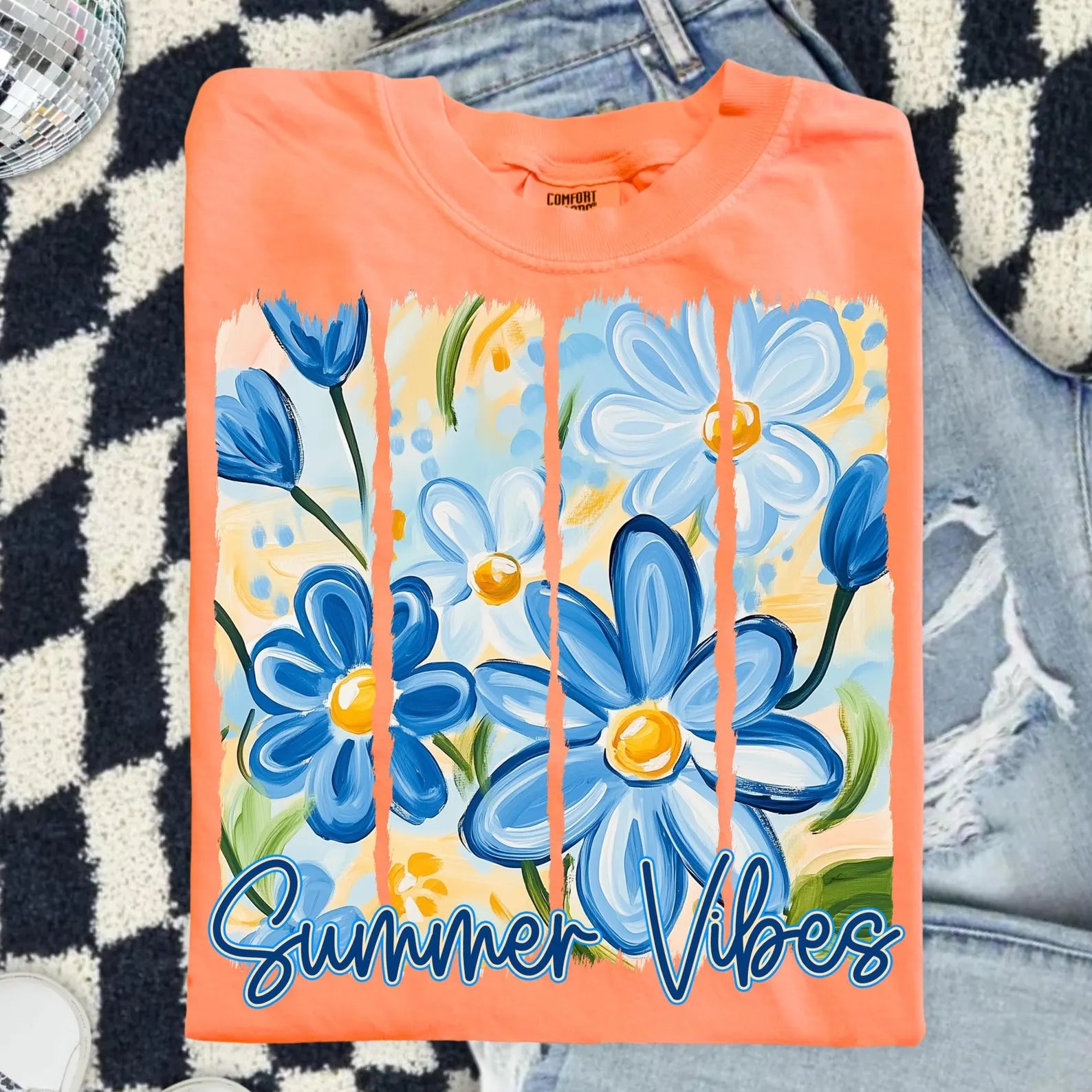 Summer time Summer Vibes summer clothing graphic shirt