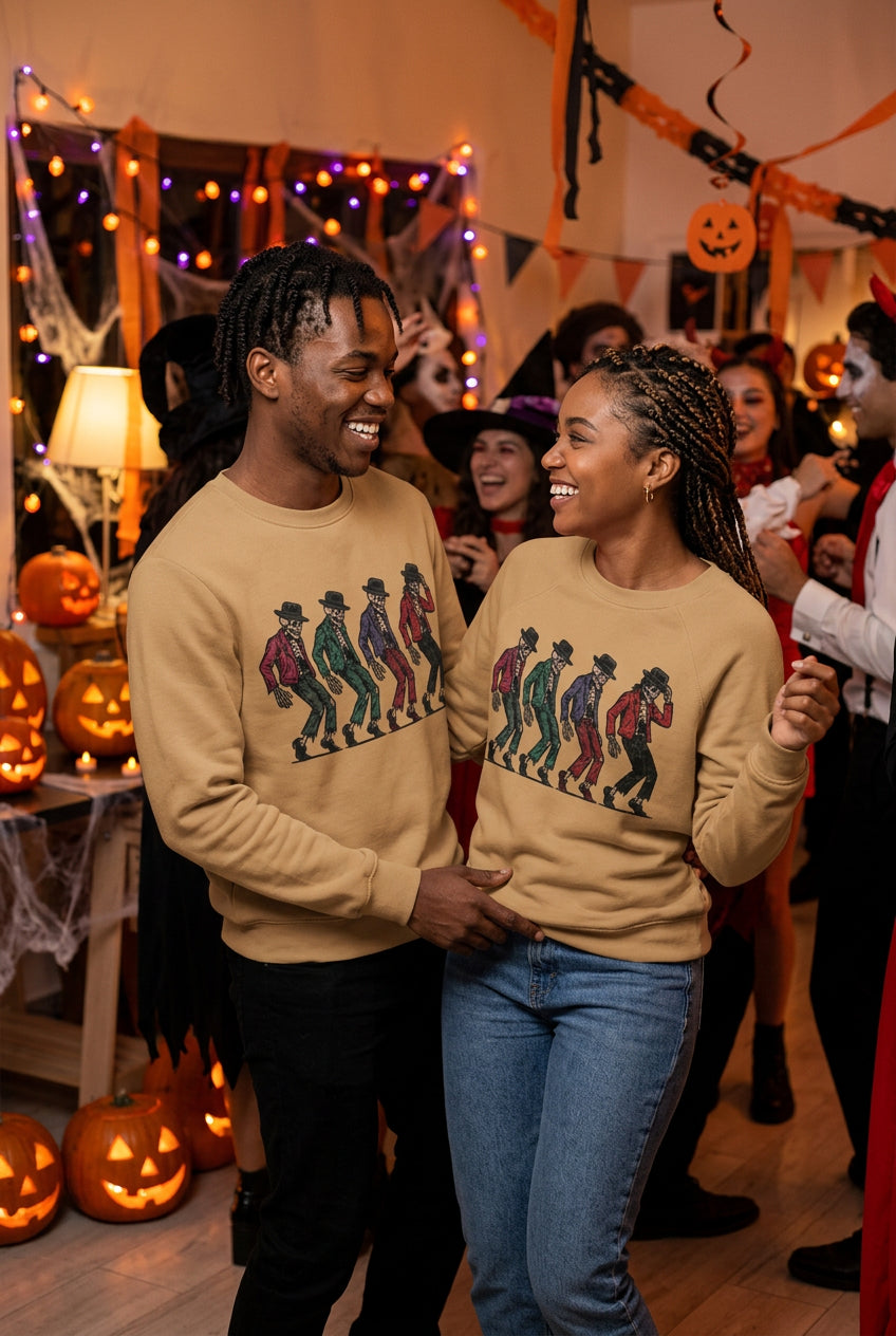 Thriller Nights Skeleton Dance Graphic Tee