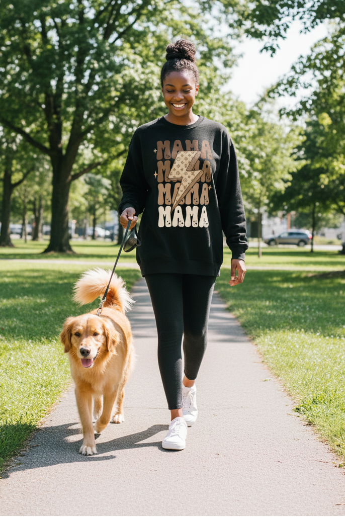 Coffee and Lulu for MAMA T-shirt - Angie's Custom Creations