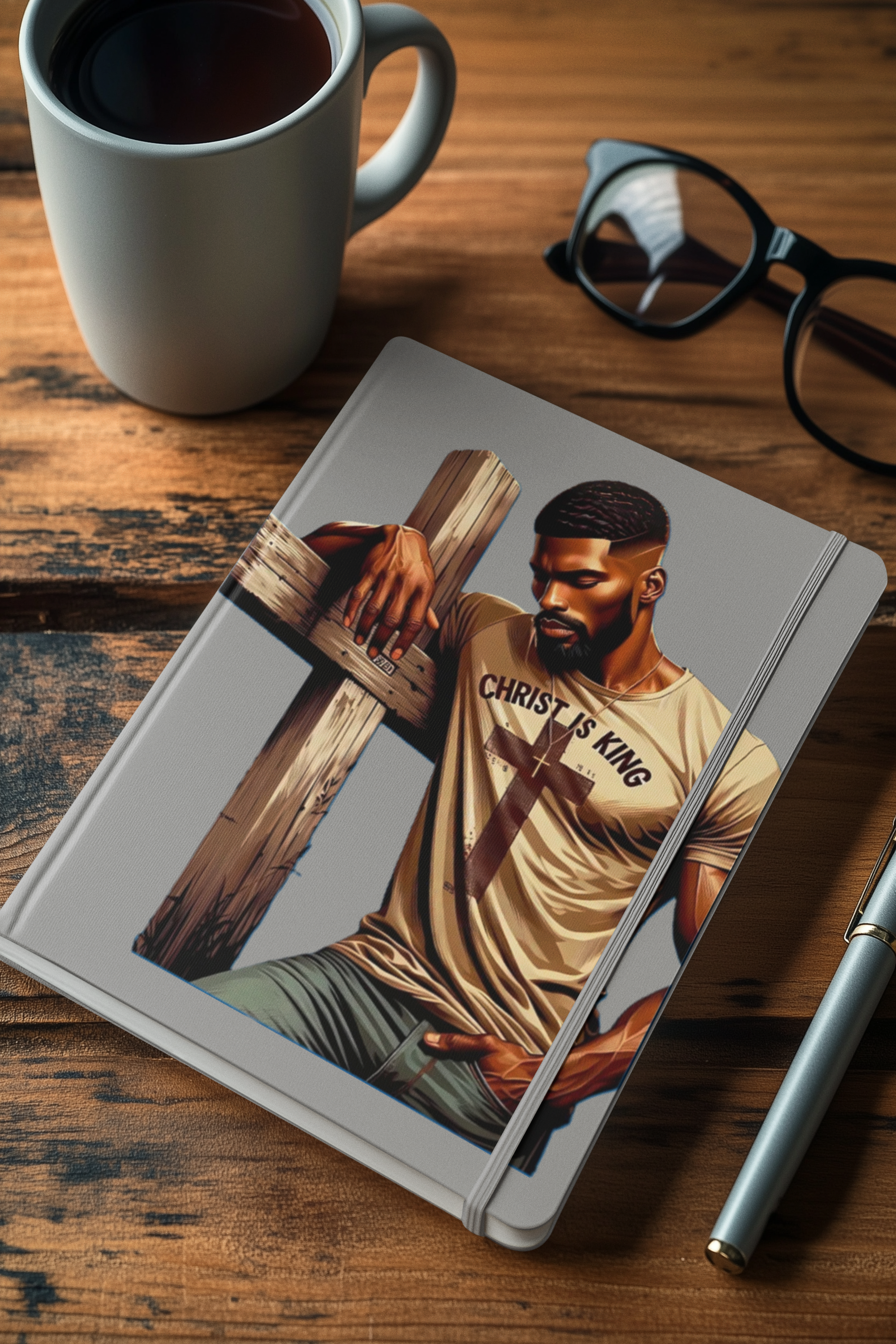 Christ is King Dad Journal - Pen included