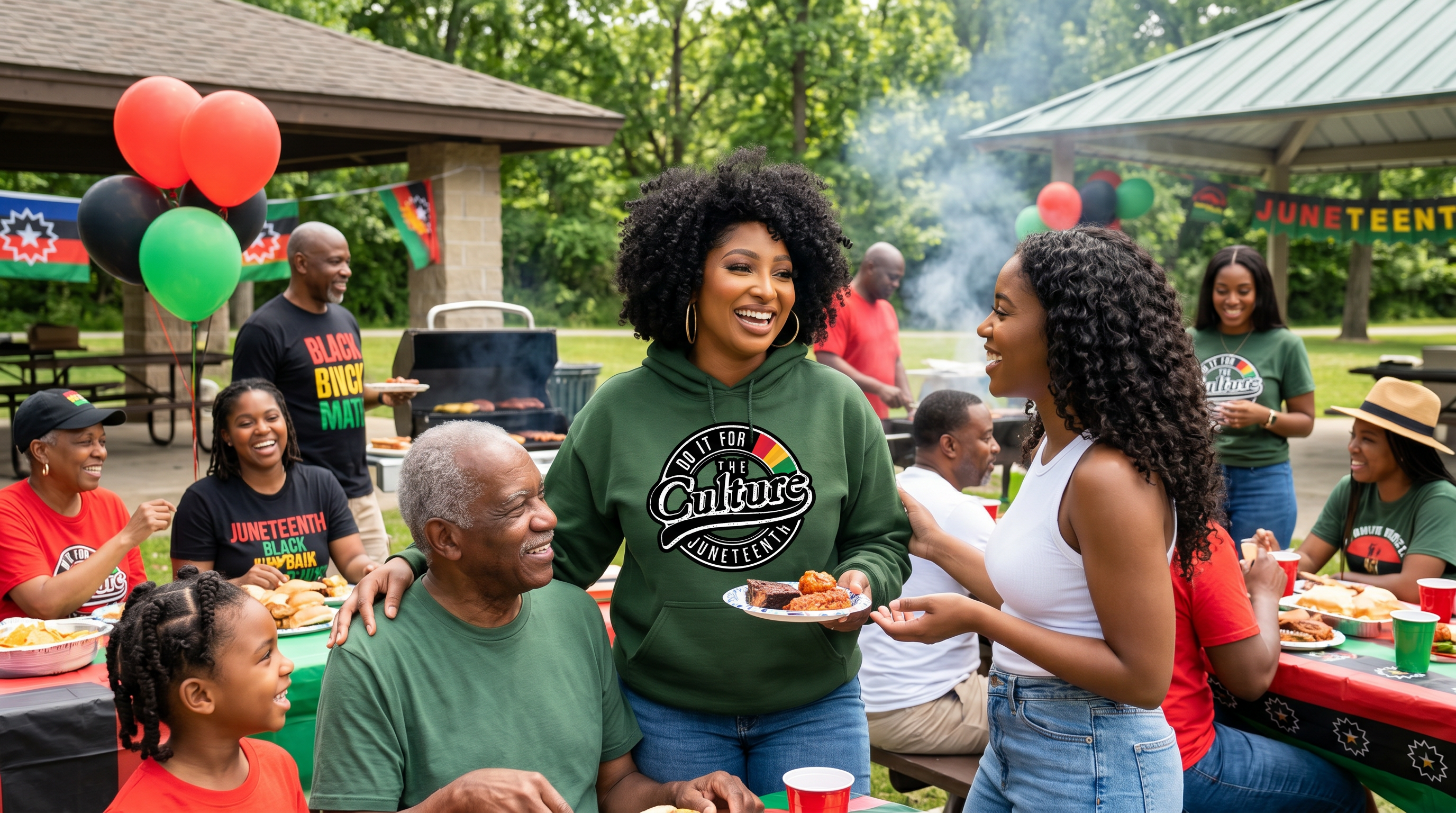 Culture Juneteenth graphic shirt