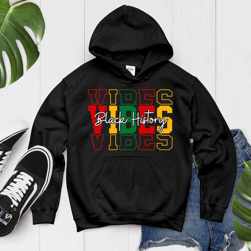 Vibes Black History Vibes graphic shirt