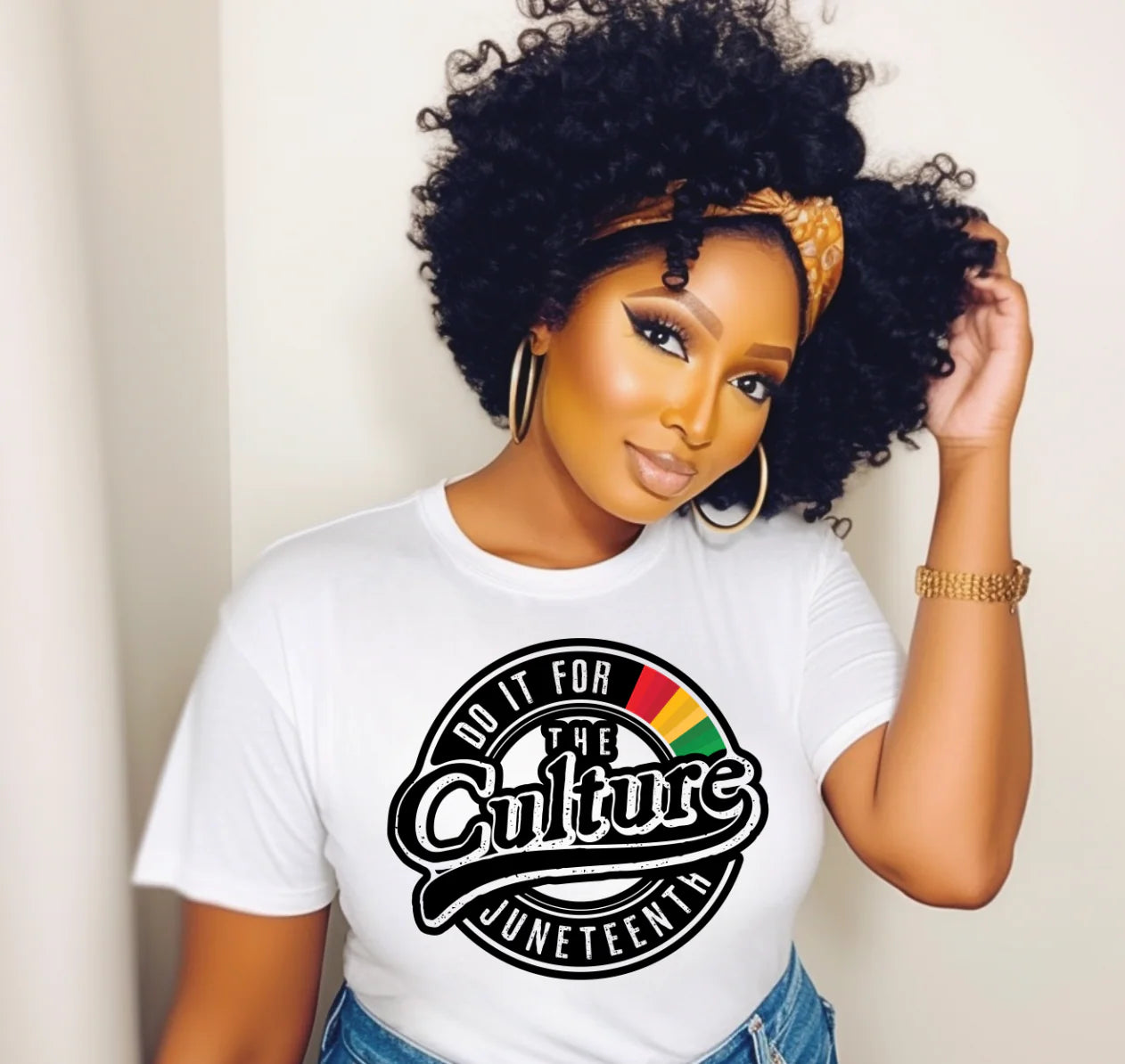 Culture Juneteenth graphic shirt