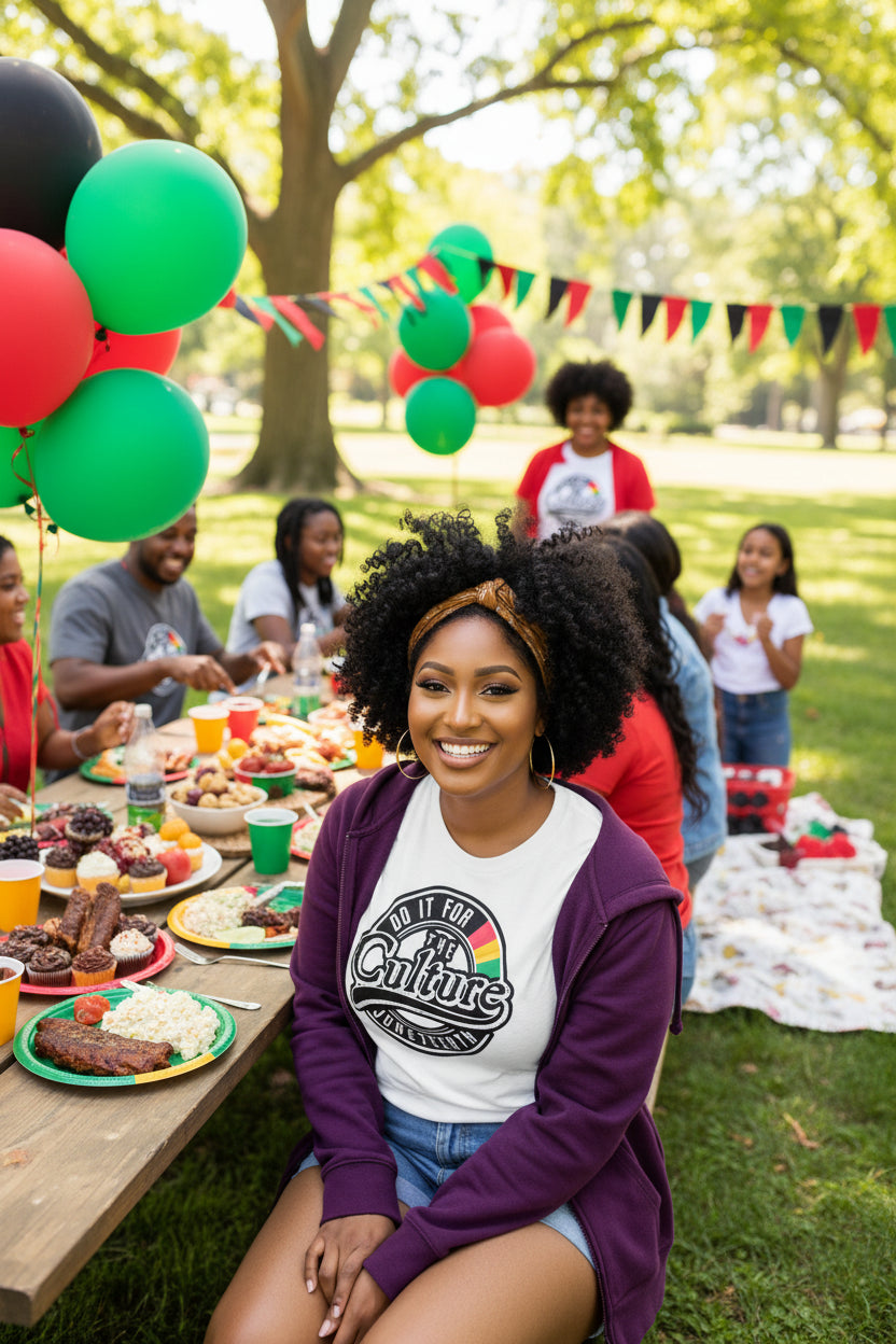 Culture Juneteenth graphic shirt