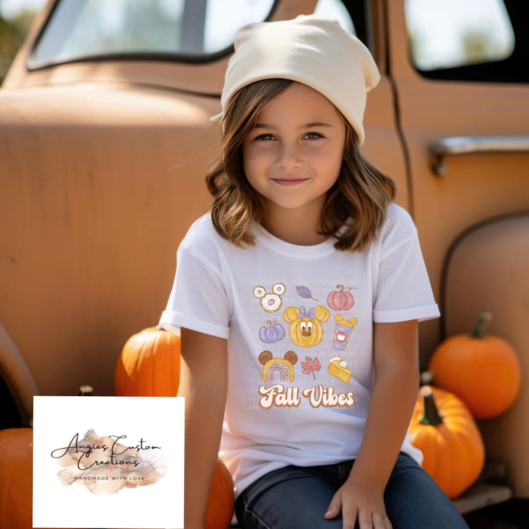 Fall Vibes Graphic shirt Angie's Custom Creations