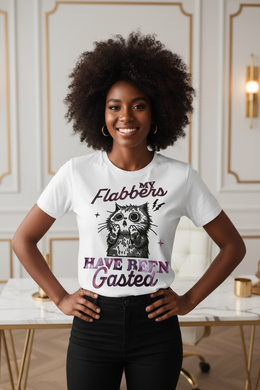 My Flabbers have been Gasted graphic shirt