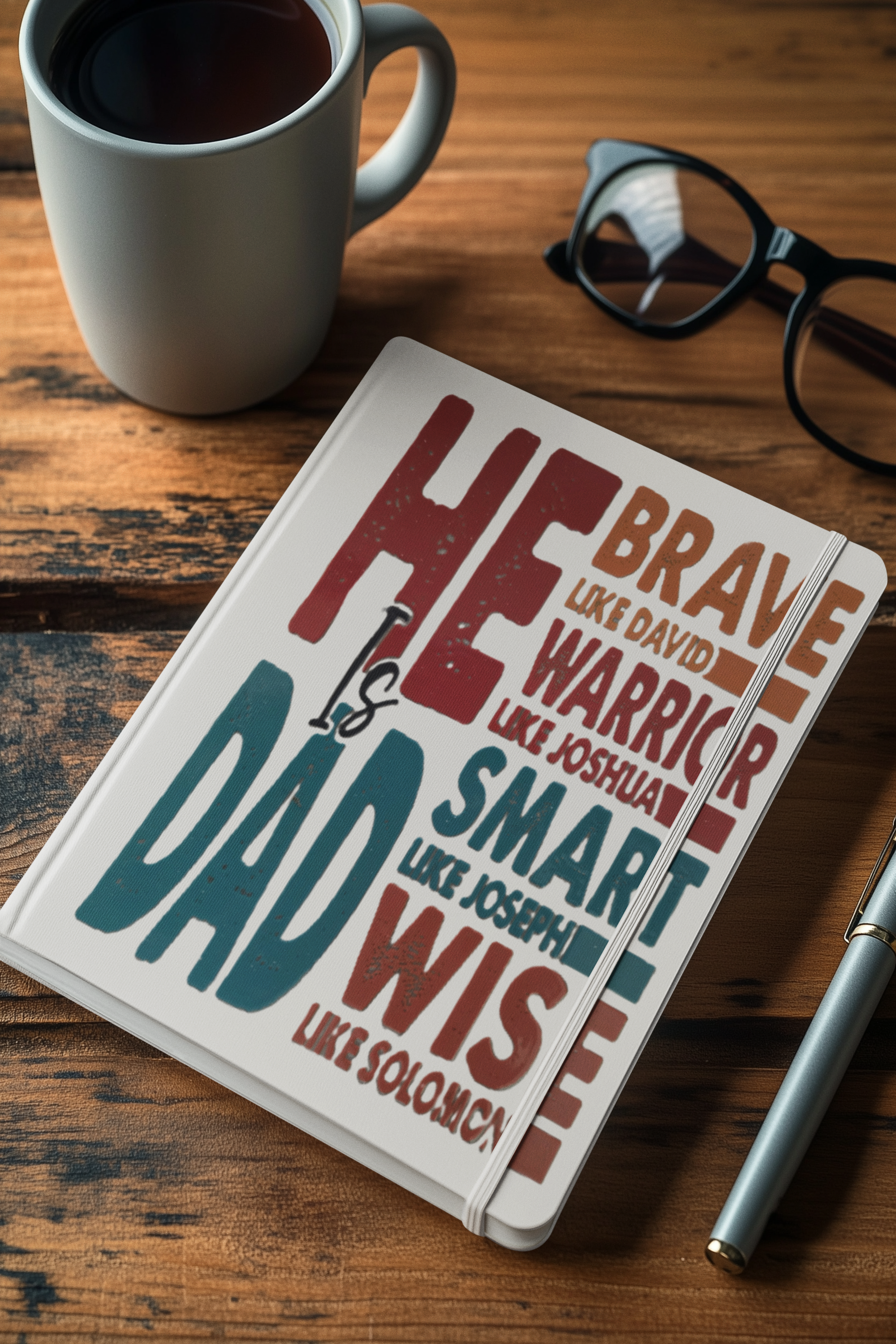 He is Dad Journal - Pen included