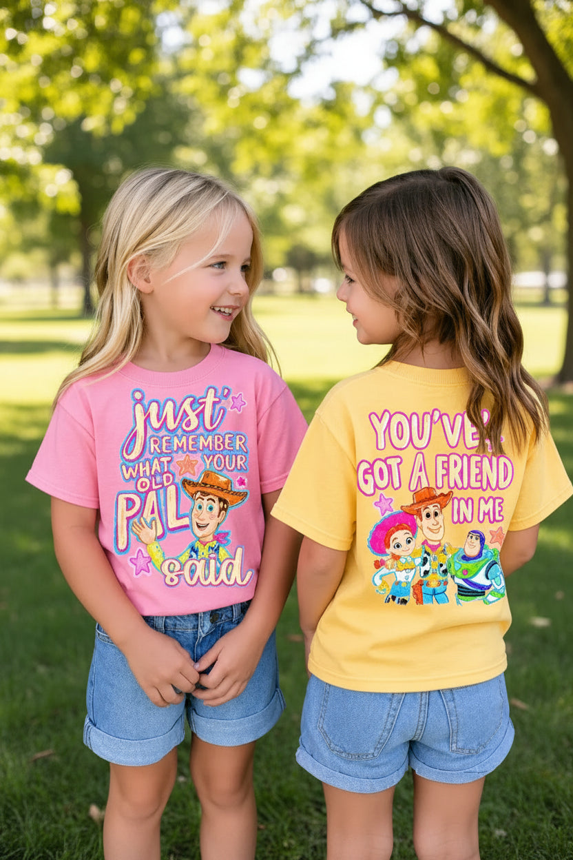 Just Remember, You Have a Friend Youth Girl Graphic Shirt