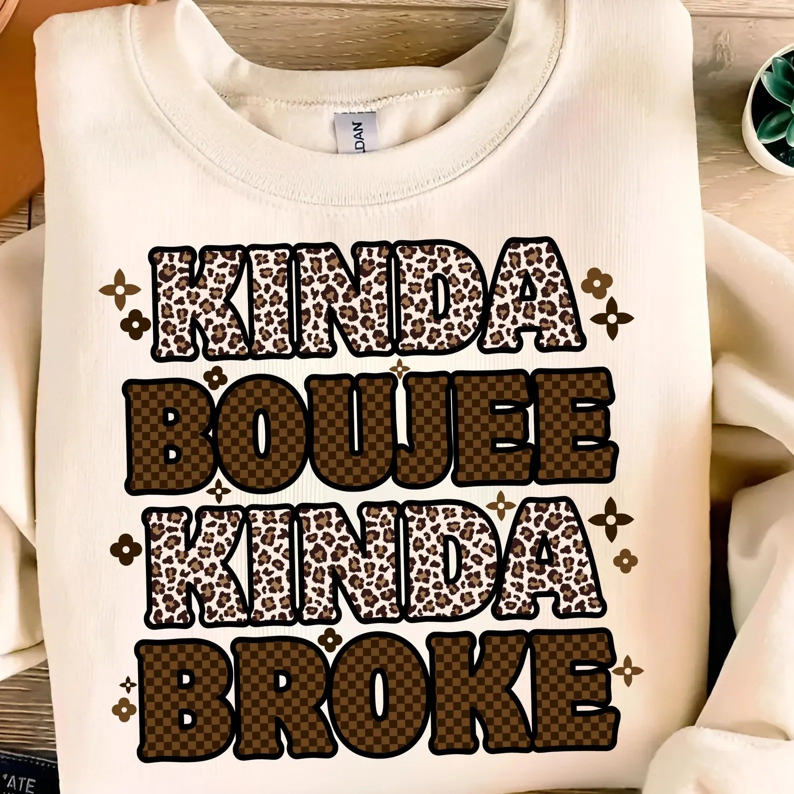 Boujee and Broke, kinda Shirt - Sassy Fashion for the Financially Realistic with free 16 oz accompanying Tumbler