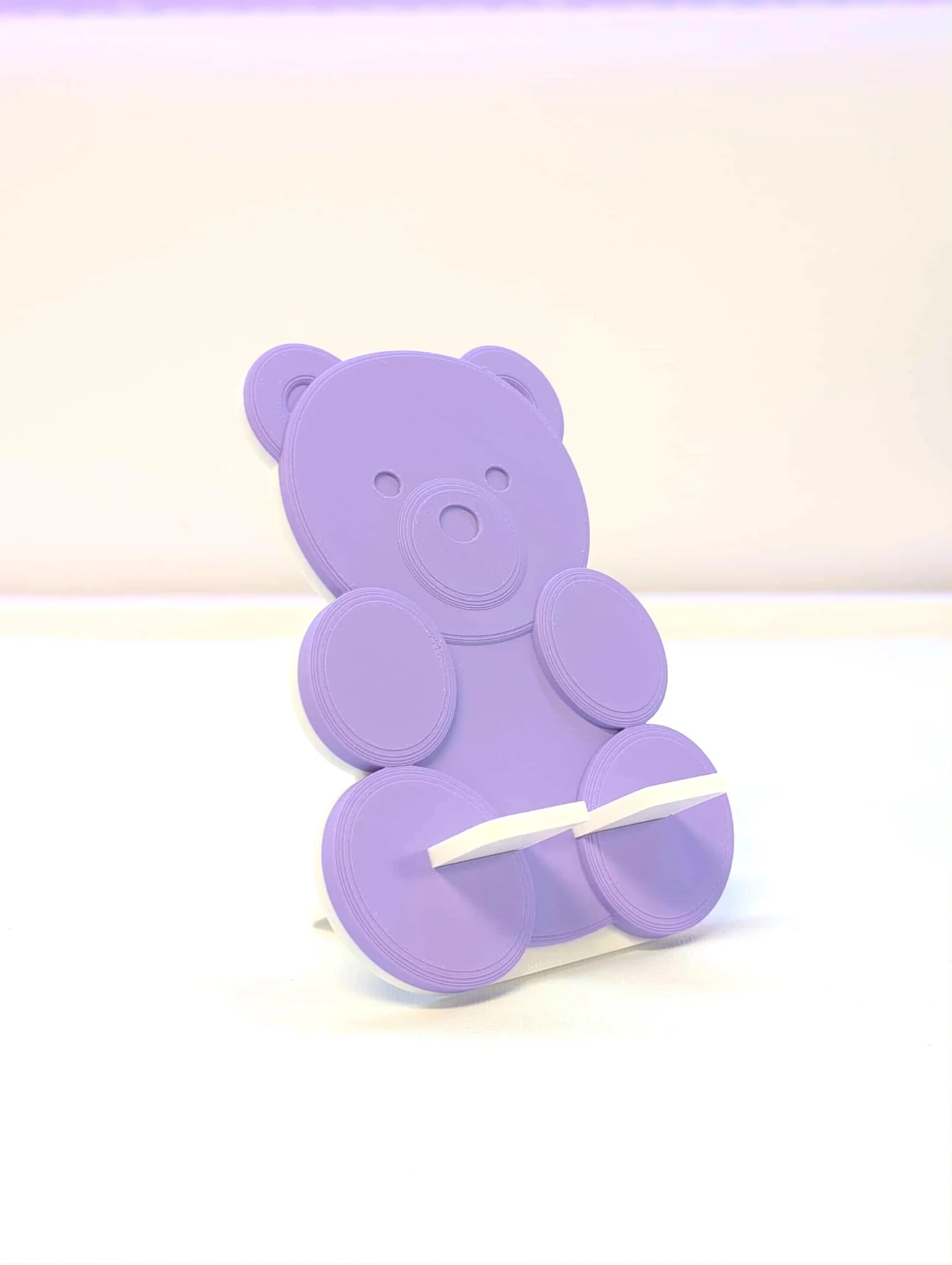 Gummie Bear style phone holder- Purple