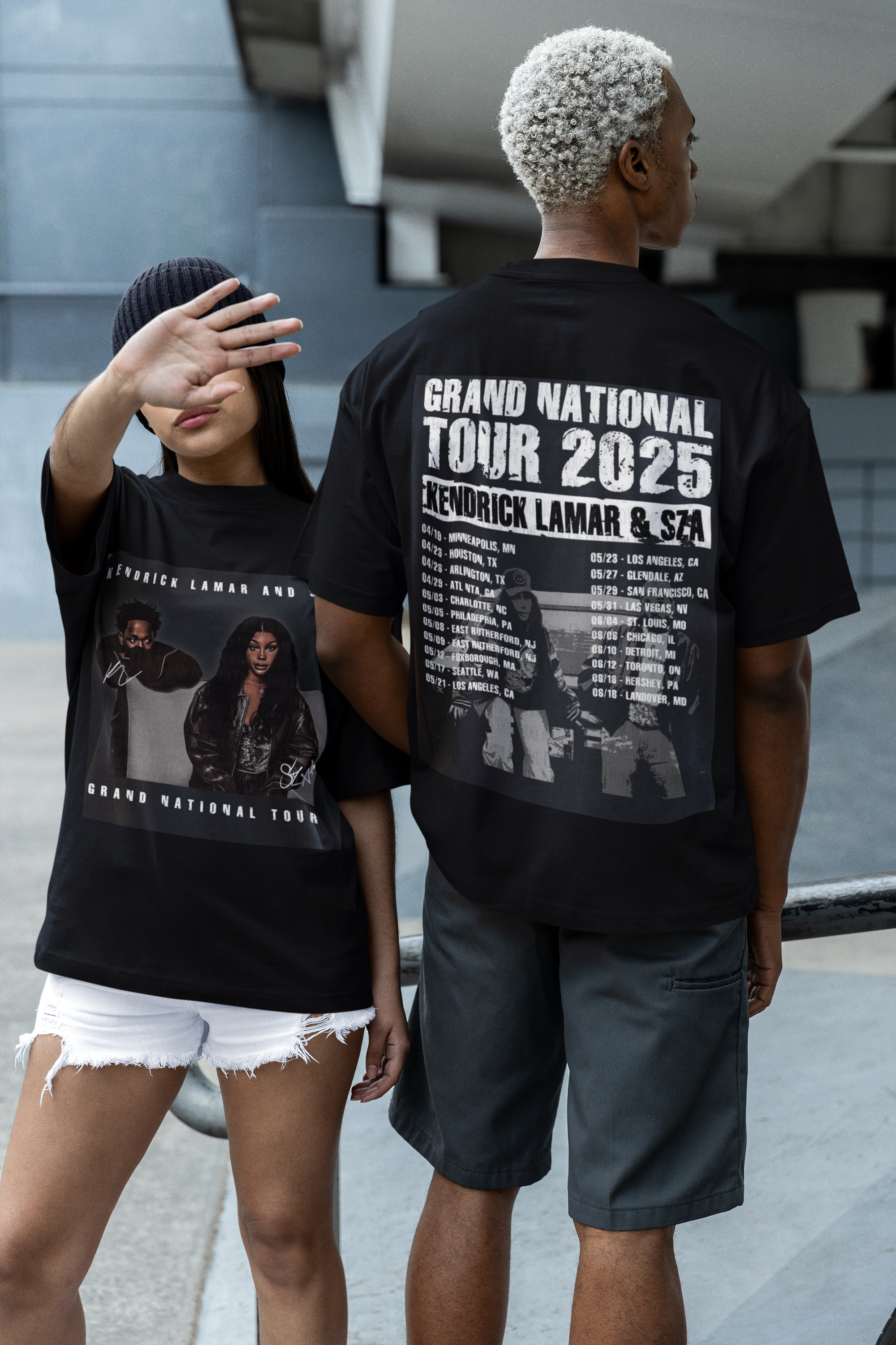 Lamar and SZA Grand Tour Angie's Custom Creations