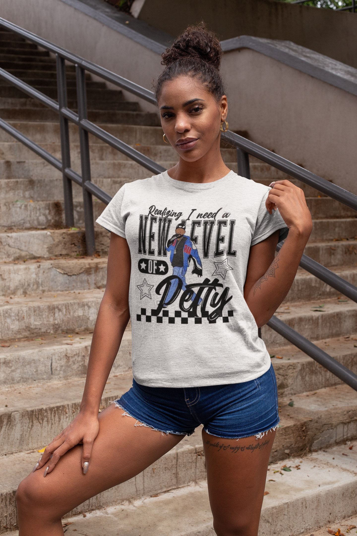 Next Level of Petty- They NOT like US Sweatshirt - Angie's Custom Creations