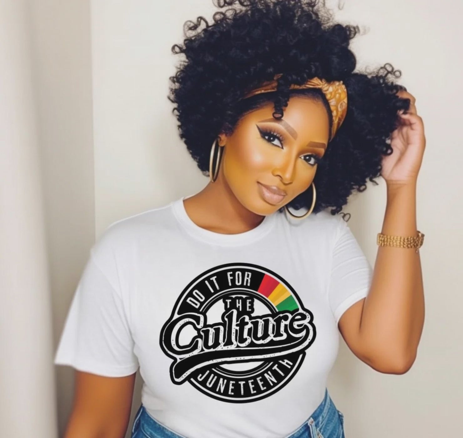 Culture Juneteenth graphic shirt