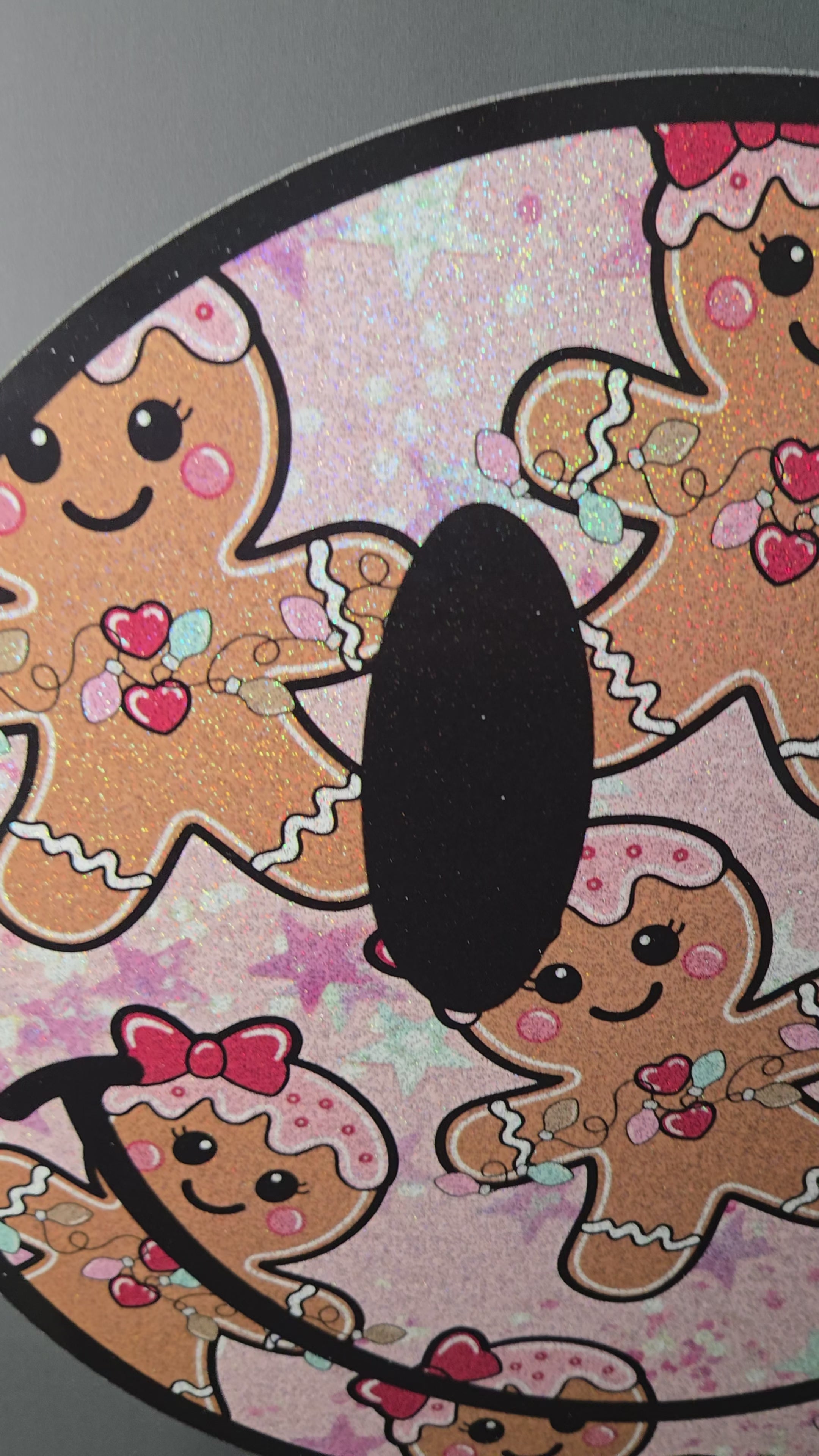 trendy shirt Gingy Girl in a Gingy World Glitter Infused Graphic Shirt