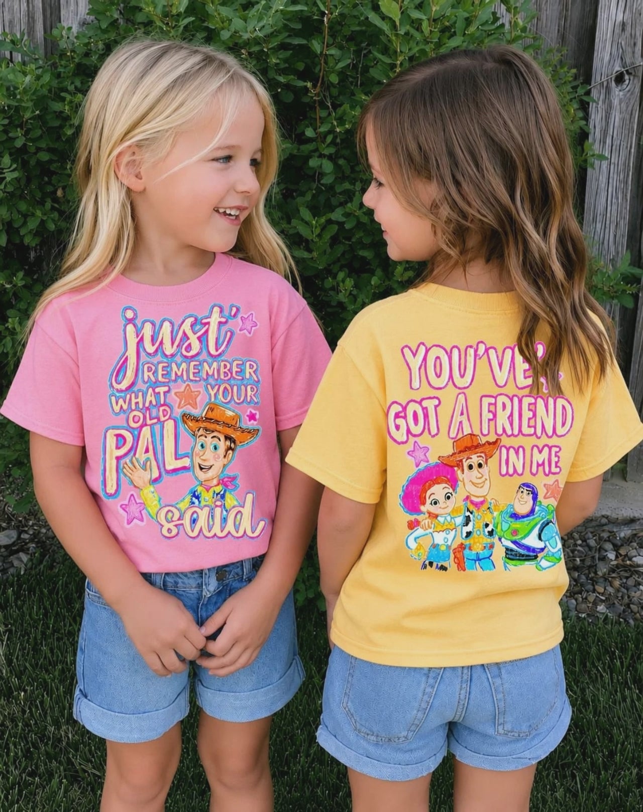 Just Remember, You Have a Friend Youth Girl Graphic Shirt